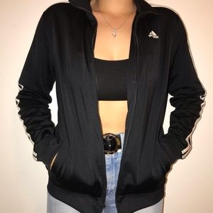 Adidas Track Zip Up Suit Top